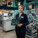 TQM Advisor V1.1 - AI-powered quality management governance tool by PieoSync showing quality manager with dashboard